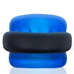 Oxballs Axis Opaska z Pierścieniem Niebiesko-Czarna Plus+Silikon 5 cm