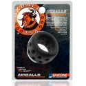 Oxballs Airballs Air-Lite pierścień anatomiczny czarny silikonowy