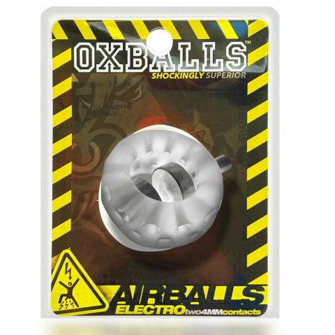 Oxballs Airballs Electro Air-Lite pierścień intymny przezroczysty Oxballs Airballs Electro Air-Lite pierścień intymny przezroczysty