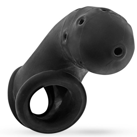 Oxballs Airlock Air-Lite anatomiczna wentylowana klatka czarna Oxballs Airlock Air-Lite anatomiczna wentylowana klatka czarna