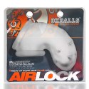 Oxballs Airlock Air-Lite lekka wentylowana klatka intymna transparentna