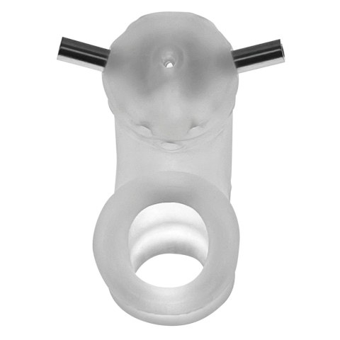 Oxballs Airlock Electro Air-Lite przezroczysta klatka intymna elektro Oxballs Airlock Electro Air-Lite przezroczysta klatka intymna elektro