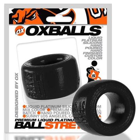 Oxballs BALLS-T czarny pierścień silikonowy elastyczny 3 cm Oxballs BALLS-T czarny pierścień silikonowy elastyczny 3 cm