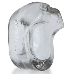 Oxballs Big-D Transparentny pierścień anatomiczny flexTPR XL