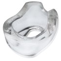 Oxballs Big-D Transparentny pierścień anatomiczny flexTPR XL