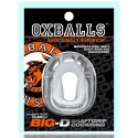 Oxballs Big-D Transparentny pierścień anatomiczny flexTPR XL