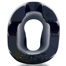 Oxballs Big-D czarny pierścień anatomiczny flexTPR 9 cm