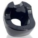 Oxballs Big-D czarny pierścień anatomiczny flexTPR 9 cm