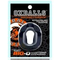 Oxballs Big-D czarny pierścień anatomiczny flexTPR 9 cm