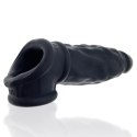 Oxballs Butch Night Black 22cm - Anatomiczna nakładka powiększająca PLUS+silicone