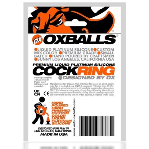 Oxballs COCK-B Bulge pierścień silikonowy czarny 36x59x66 mm Oxballs COCK-B Bulge pierścień silikonowy czarny 36x59x66 mm