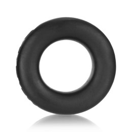 Oxballs Cock-T silikonowy pierścień anatomiczny czarny 4,5 cm