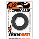 Oxballs Cock-T silikonowy pierścień anatomiczny czarny 4,5 cm