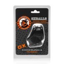 Oxballs Cocksling-2 Czarny anatomiczny pierścień intymny FLEX-TPR