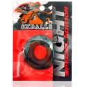 Oxballs Do-Nut 2 Night Black pierścień anatomiczny PLUS+silicone