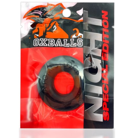 Oxballs Do-Nut 2 Night Black pierścień anatomiczny PLUS+silicone Oxballs Do-Nut 2 Night Black pierścień anatomiczny PLUS+silicone