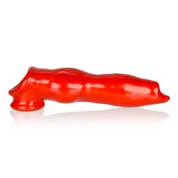 Oxballs Fido Cocksheath czerwona nakładka FLEX-TPR 23,5cm