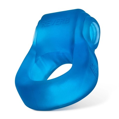 Oxballs Glowdick Niebieski pierścień silikonowy z diodą LED i wibracją Oxballs Glowdick Niebieski pierścień silikonowy z diodą LED i wibracją