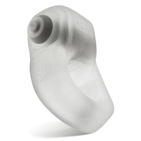Oxballs Glowdick pierścień LED z wibracjami silikon przezroczysty Oxballs Glowdick pierścień LED z wibracjami silikon przezroczysty