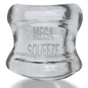 Oxballs Mega Squeeze Transparentny pierścień anatomiczny flexTPR 6 cm
