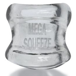 Oxballs Mega Squeeze Transparentny pierścień anatomiczny flexTPR 6 cm