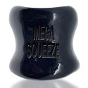 Oxballs Mega-Squeeze czarny pierścień anatomiczny flexTPR 6 cm