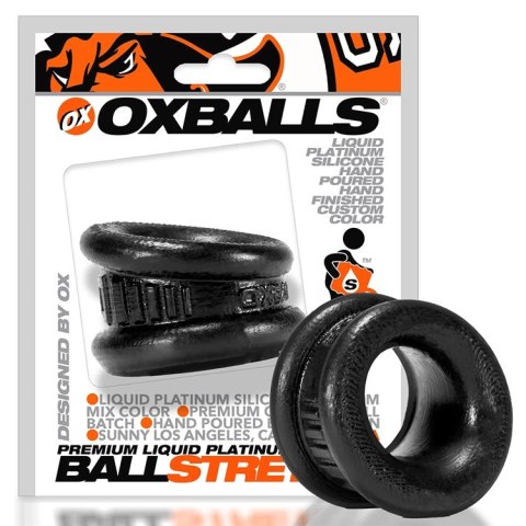Oxballs Neo Angle Czarny pierścień silikonowy anatomiczny Oxballs Neo Angle Czarny pierścień silikonowy anatomiczny