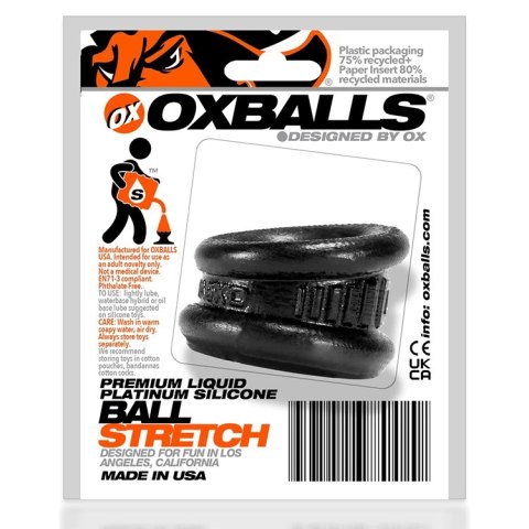 Oxballs Neo Angle Czarny pierścień silikonowy anatomiczny Oxballs Neo Angle Czarny pierścień silikonowy anatomiczny