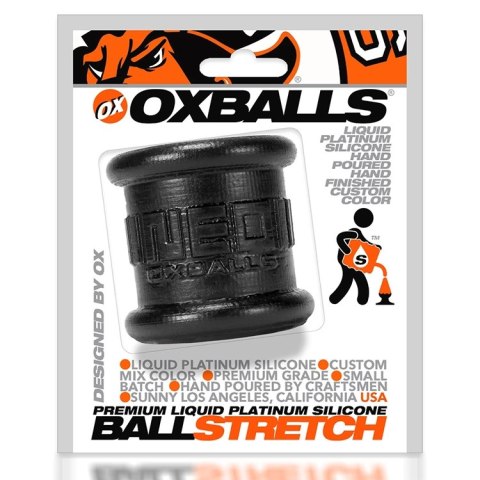 Oxballs Neo Tall silikonowy pierścień anatomiczny czarny 2 cale Oxballs Neo Tall silikonowy pierścień anatomiczny czarny 2 cale