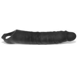 Oxballs Snake przedłużka anatomiczna czarna silikonowa długa XL