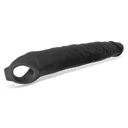 Oxballs Snake przedłużka anatomiczna czarna silikonowa długa XL