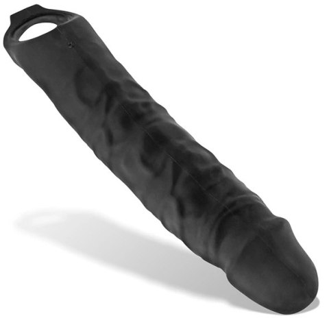 Oxballs Snake przedłużka anatomiczna czarna silikonowa długa XL Oxballs Snake przedłużka anatomiczna czarna silikonowa długa XL