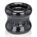 Oxballs Squeeze czarny ergonomiczny pierścień anatomiczny FLEX-TPR