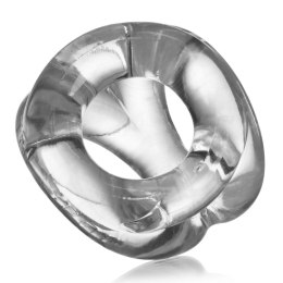 Oxballs Tri-Sport 3w1 pierścień anatomiczny przezroczysty FLEX-TPR