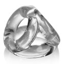 Oxballs Tri-Sport 3w1 pierścień anatomiczny przezroczysty FLEX-TPR