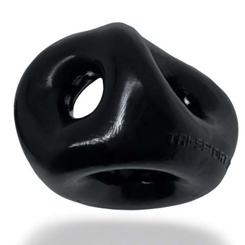 Oxballs Tri-Sport XL Czarny Pierścień Anatomiczny 3-Otwory flexTPR