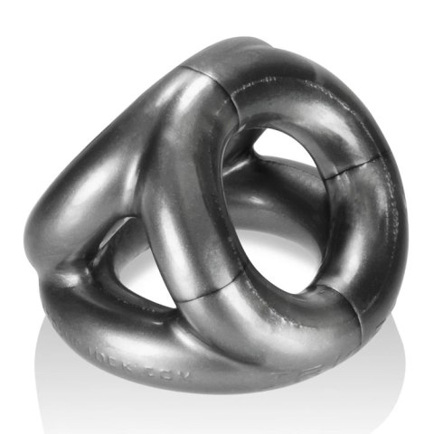 Oxballs Tri-Sport pierścień intymny 3w1 srebrny FLEX-TPR Oxballs Tri-Sport pierścień intymny 3w1 srebrny FLEX-TPR