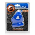 Oxballs Tri-Squeeze pierścień silikonowy 3w1 niebieski uniwersalny