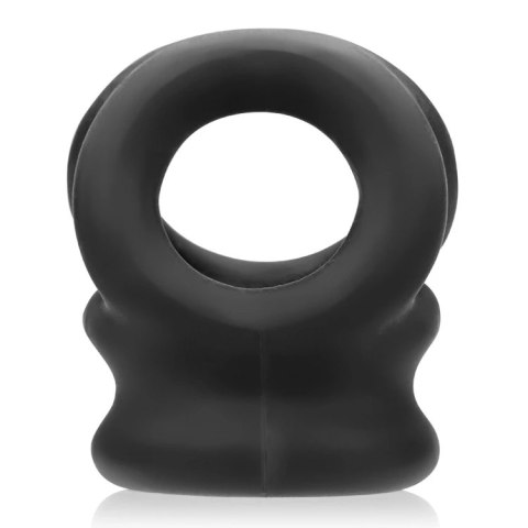 Oxballs Tri-Squeeze silikonowy pierścień 3w1, rozciągliwy, czarny Oxballs Tri-Squeeze silikonowy pierścień 3w1, rozciągliwy, czarny