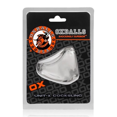 Oxballs Unit-X przezroczysty pierścień anatomiczny TPR uniwersalny Oxballs Unit-X przezroczysty pierścień anatomiczny TPR uniwersalny