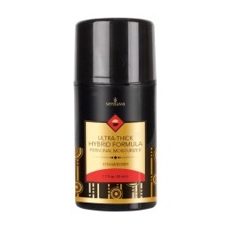 Sensuva Ultra-Thick Hybrid krem nawilżający truskawkowy 50 ml
