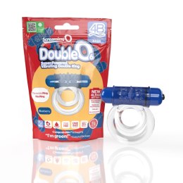 The Screaming O 4B DoubleO 6 Niebieski Podwojny Pierścień Wibrujący