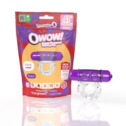 The Screaming O 4T OWow Fioletowy Pierścień Wibrujący, 5 Trybow