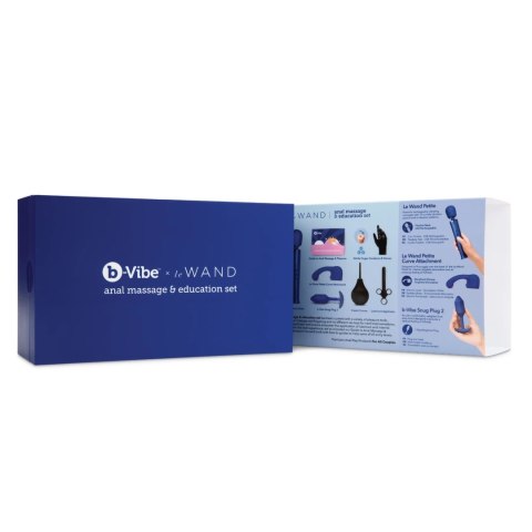 B-Vibe Zestaw Edukacyjny 10w1 do Masażu z Akcesoriami i Przewodnikiem B-Vibe Zestaw Edukacyjny 10w1 do Masażu z Akcesoriami i Przewodnikiem