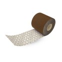 Bye Bra Body Tape 6,5cm x 5m + Satynowe Osłonki Brązowe Uniwersalne
