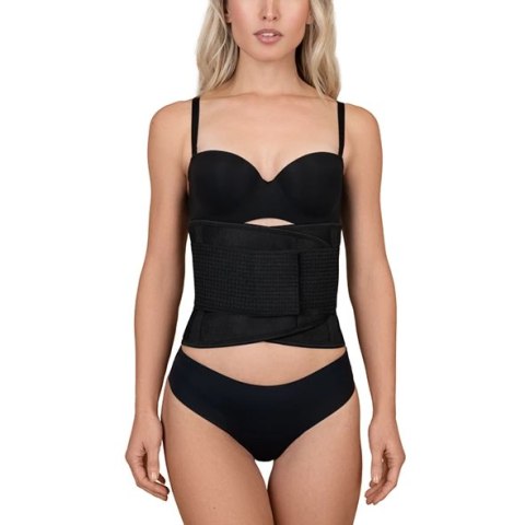 Bye Bra Pas modelujący talię czarny M - komfort i elegancja Bye Bra Pas modelujący talię czarny M - komfort i elegancja