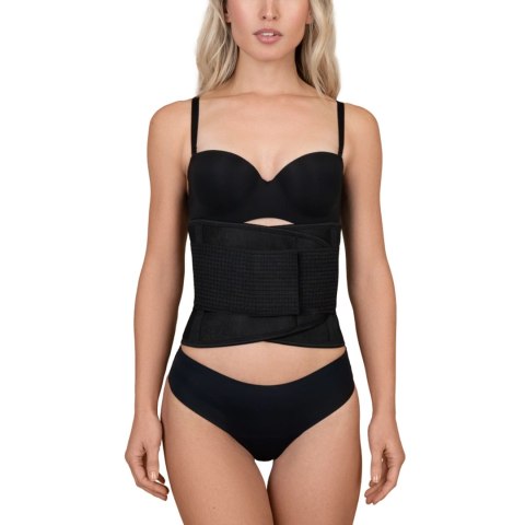 Bye Bra Pas modelujący talię czarny M - komfort i elegancja Bye Bra Pas modelujący talię czarny M - komfort i elegancja