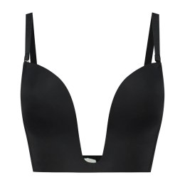 Bye Bra Ultra Plunge Bra Czarny L - głęboki dekolt, wielofunkcyjne ramiączka