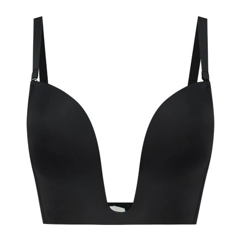 Bye Bra Ultra Plunge Bra Czarny L - głęboki dekolt, wielofunkcyjne ramiączka Bye Bra Ultra Plunge Bra Czarny L - głęboki dekolt, wielofunkcyjne ramiączka