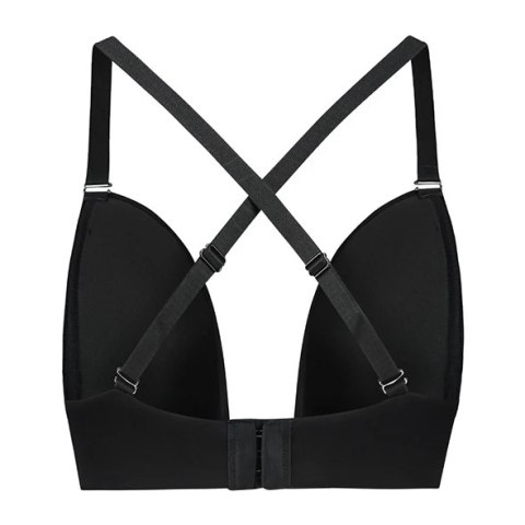 Bye Bra Ultra Plunge Bra Czarny L - głęboki dekolt, wielofunkcyjne ramiączka Bye Bra Ultra Plunge Bra Czarny L - głęboki dekolt, wielofunkcyjne ramiączka